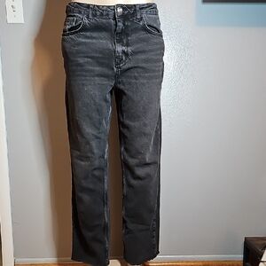 Zara Charcoal Denim Jeans